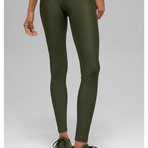 Alo Dark Green 7/8 Legging - Size XS